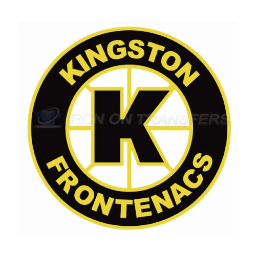 Kingston Frontenacs Iron-on Stickers (Heat Transfers)NO.7325